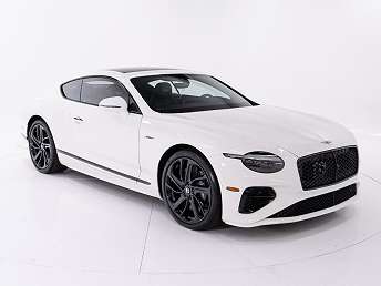 White Bentley Continental Coupe 2025