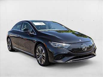 Black Mercedes-Benz EQE Sedan 2024