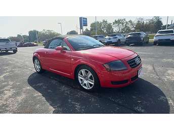 Red Audi TT Convertible 2004