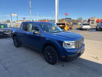 Blue Ford Maverick Pickup 2023