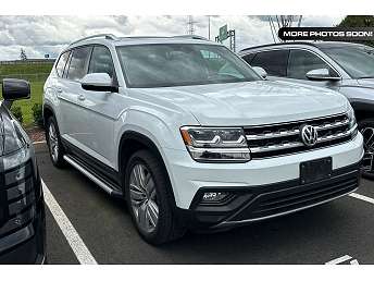 White Volkswagen Atlas SUV 2019