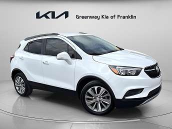 White Buick Encore SUV 2019