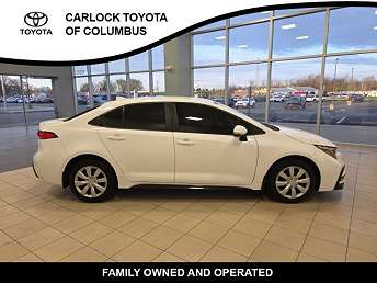 White Toyota Corolla Sedan 2024
