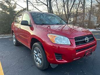 Red RAV4 SUV 2011