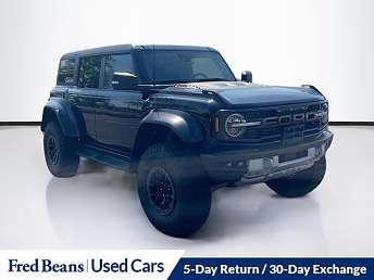 Black Ford Bronco SUV 2023