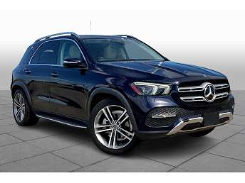 Blue Mercedes-Benz GLE SUV 2021