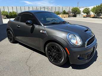 Gray Mini Cooper Coupe Coupe 2013