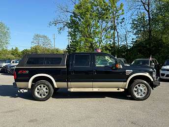 Black Ford F-250 King Ranch 2010