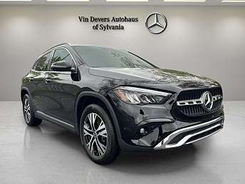 Black Mercedes-Benz GLA SUV 2025