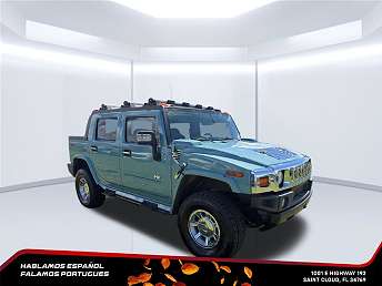 Blue 2007 Hummer H2 SUV