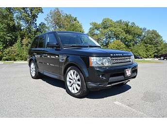 Black Land Rover Range Rover Sport Supercharged 2011