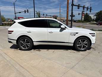 White Genesis GV80 SUV 2025