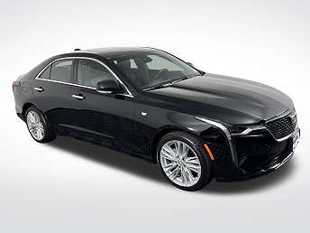 Black Cadillac CT4 Sedan 2023