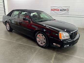 Black Cadillac DeVille Sedan 2002