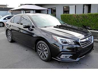 Black Subaru Legacy Sedan 2018