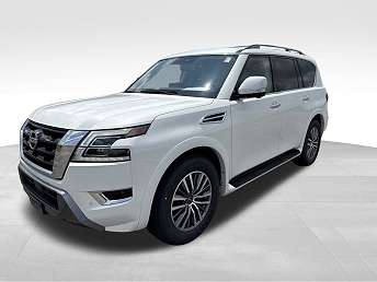 White Nissan Armada SUV 2023