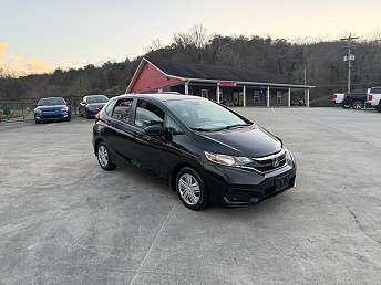 Black Honda Fit Hatchback 2020