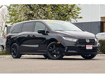 Black Honda Odyssey Minivan 2024