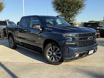 Blue Chevrolet Silverado 1500 Pickup 2022