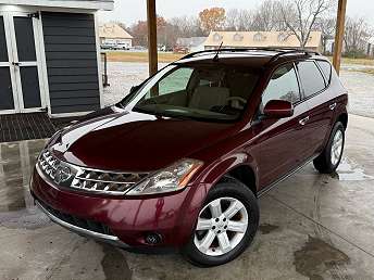 Red Nissan Murano S 2006