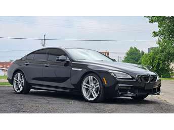 Black BMW 6 Series Sedan 2016