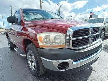 Red Dodge Ram 1500 Pickup 2006