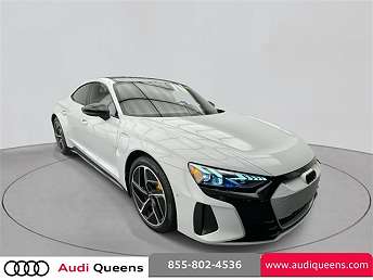 Gray Audi e-tron GT Sedan 2024