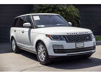 White Land Rover Range Rover SUV 2019