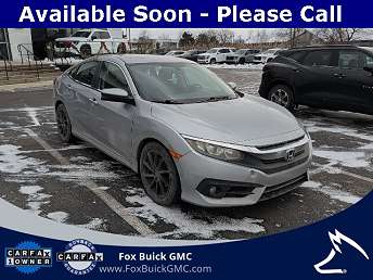 Silver Honda Civic EX-T 2016