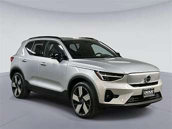 Silver Volvo XC40 SUV 2024