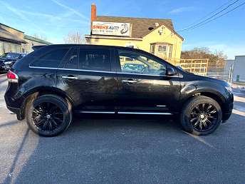 Black Lincoln MKX SUV 2013