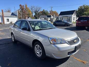 Silver Malibu Sedan 2006