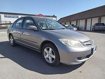 Gray Honda Civic Sedan 2005