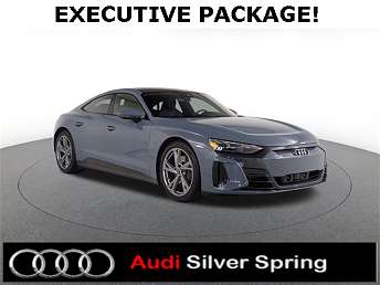 Gray Audi e-tron GT Sedan 2024