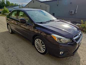 Red 2013 Subaru Impreza Sedan
