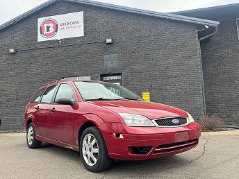 Red Focus Wagon 2005