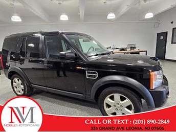 Black Land Rover LR3 SUV 2008