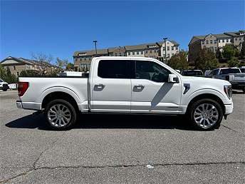 White Ford F-150 Limited 2023