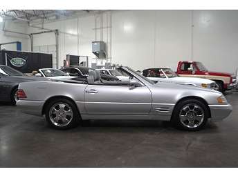 Mercedes-Benz SL 2001 シルバー Mercedes-Benz SL 2001 シルバー 2001 Mercedes-Benz SL-Class