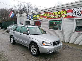 Black Subaru Forester 2.5XS 2003