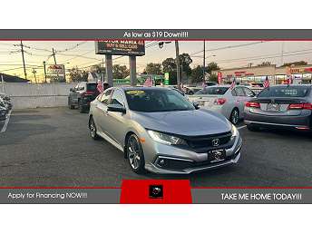 Silver Honda Civic Sedan 2019