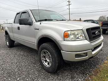 Silver Ford F-150 FX4 2005