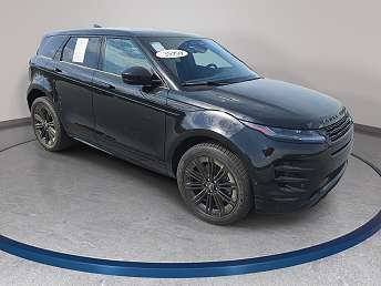 Black Land Rover Range Rover Evoque SUV 2024
