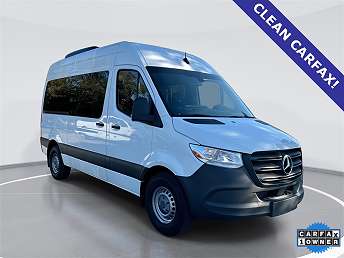 White Mercedes-Benz Sprinter Van 2024