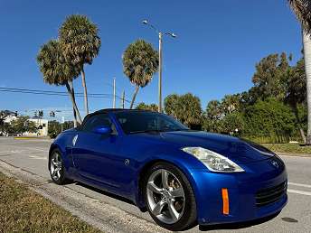 Blue Nissan Z 350Z 2007