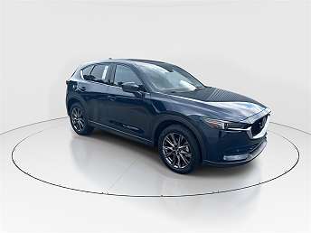 Blue Mazda CX-5 SUV 2021