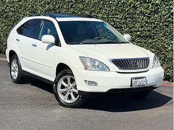 White Lexus RX 350 2008
