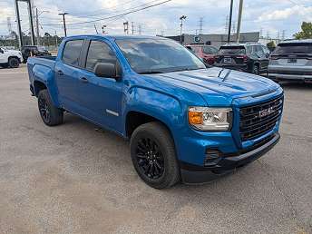 Blue 2021 GMC Canyon Pickup
