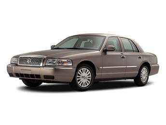 White Mercury Grand Marquis LS 2010