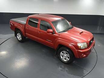 Red Toyota Tacoma Base 2011